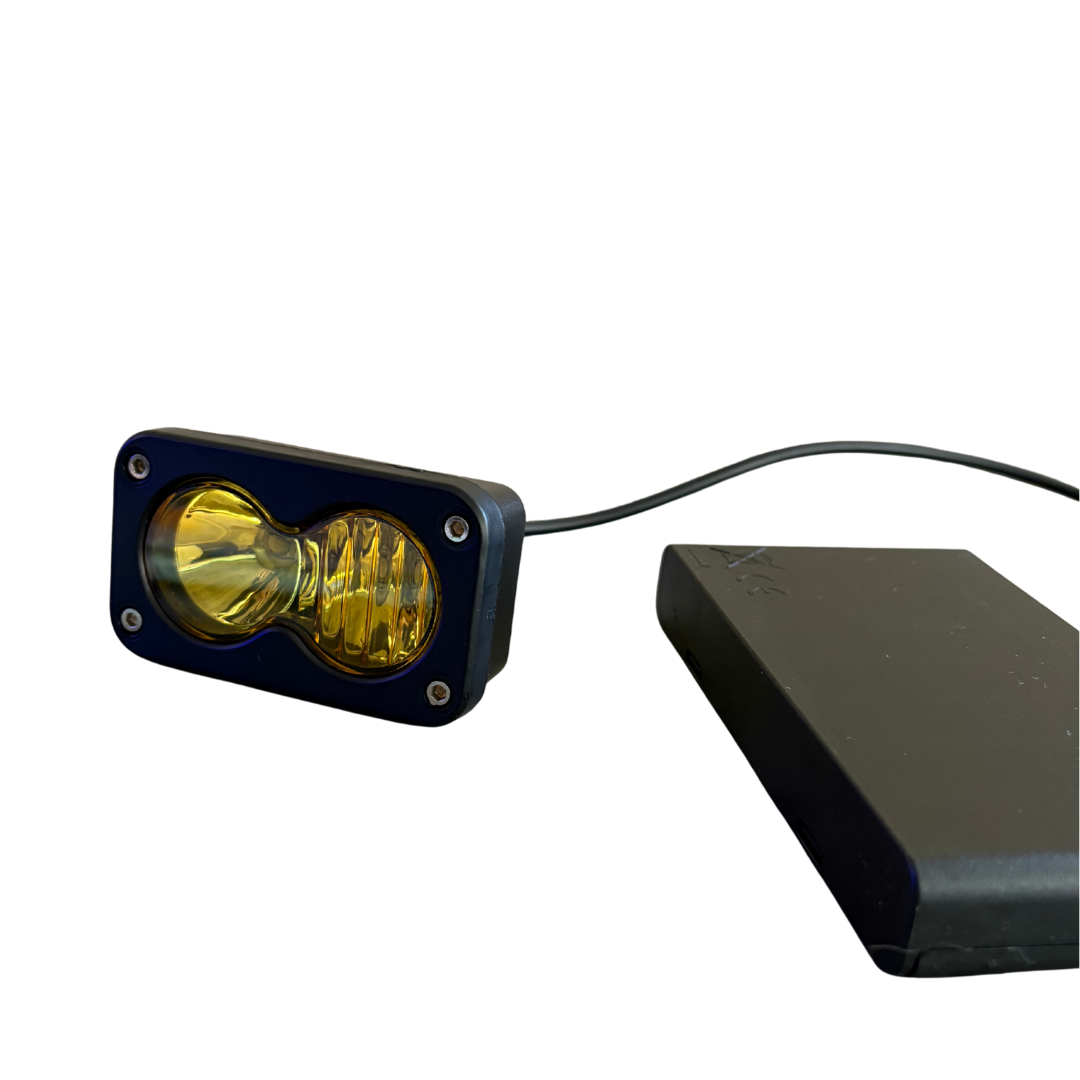 Battery powered Baja light